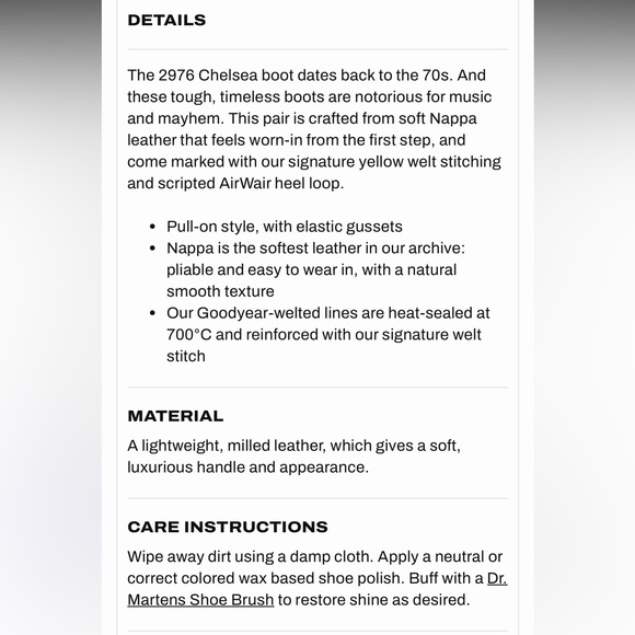 Dr. Martens 2976 Chelsea Boots 🥾 - Picture 15 of 15